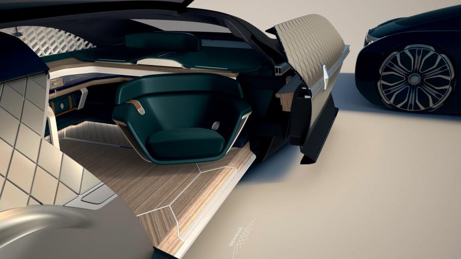 Интерьер Renault EZ-Ultimo 2018 года  (фото 2 из 32)